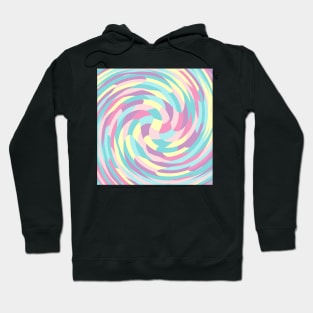 Twirl Of Pastel Colors Hoodie